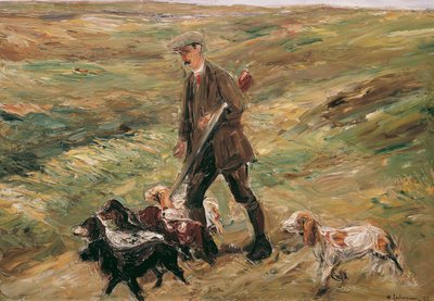 Chasseur dans les dunes - Max Liebermann