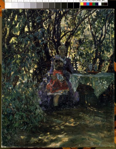 Jardin dans une villa de Wannsee a Berlin - Max Liebermann