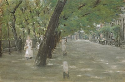 Kirchenallee à St. Georg, Hambourg - Max Liebermann