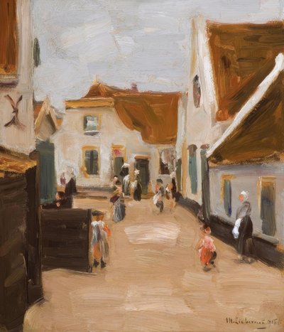 M.Liebermann, Rue de village à Noordwijk - Max Liebermann