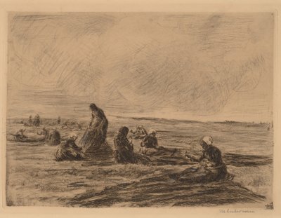 Réparation des filets - Max Liebermann