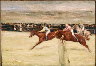 Course de chevaux aux Cascines - Max Liebermann