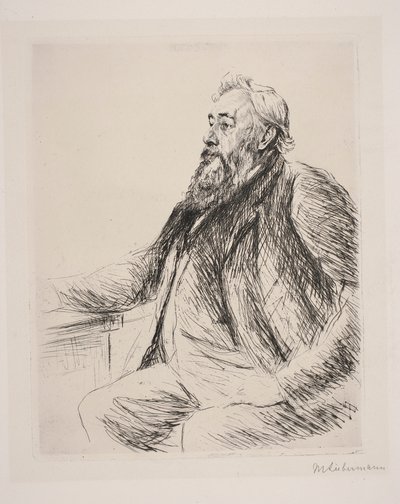 Portrait de Brinckmann - Max Liebermann