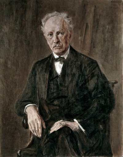 Portrait de Richard Georg Strauss - Max Liebermann