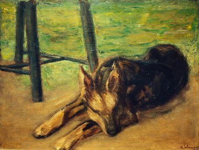 Berger allemand endormi - Max Liebermann