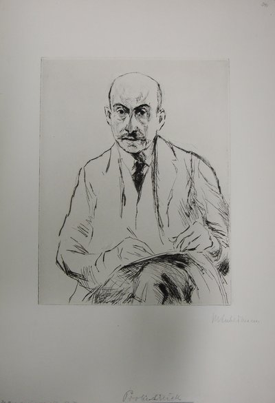 Autoportrait à 70 ans - Max Liebermann