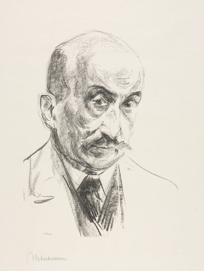 Autoportrait, 1921 - Max Liebermann
