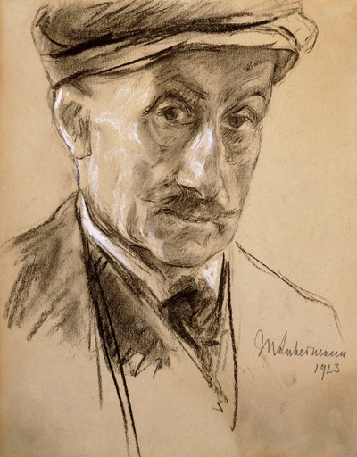 Autoportrait, 1923 - Max Liebermann