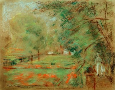 Promenade dans le jardin au Wannsee - Max Liebermann