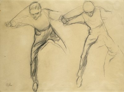 Deux figures masculines - Max Liebermann