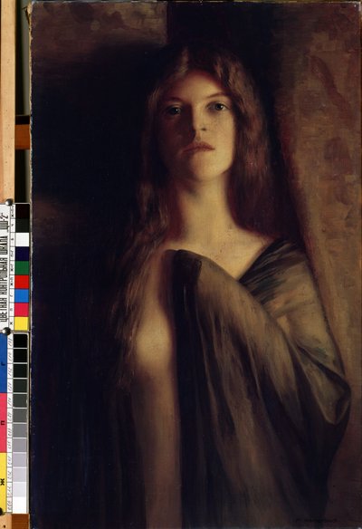 Portrait de jeune femme - Max Nonnenbruch