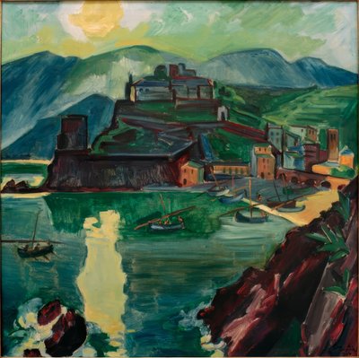 Soirée à Monterosso - Max Pechstein