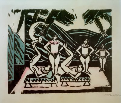 acrobates - Max Pechstein