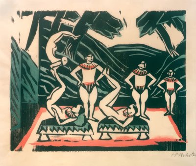 Acrobates III - Max Pechstein