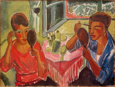 Am Toilettentisch von Max Pechstein