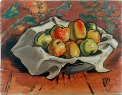 Nature morte aux pommes - Max Pechstein