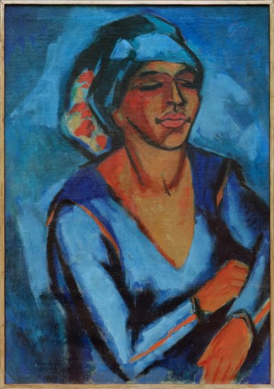 Portrait de Lotte Pechstein - Max Pechstein