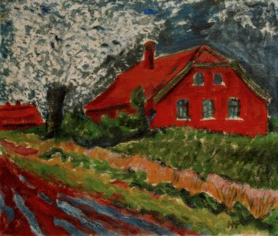 La maison rouge - Max Pechstein