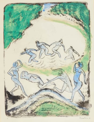 La danse (Danseurs et baigneurs au bord de l