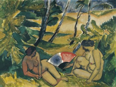 Les baigneuses, 1912 - Max Pechstein