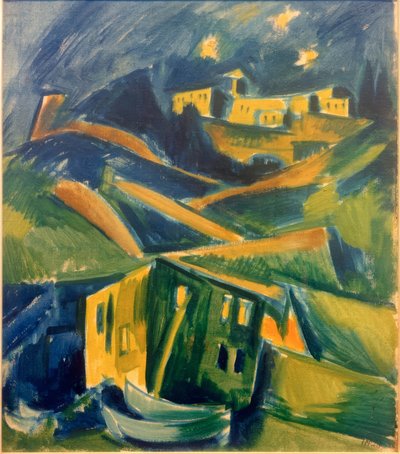 Côte près de Monte Rosso al Mare - Max Pechstein