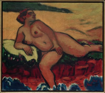 Nu couché (Nidden) - Max Pechstein