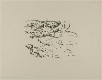 Baie de Monte Rosso, tirée de Travel Pictures : Italie - Mers du Sud - Max Pechstein