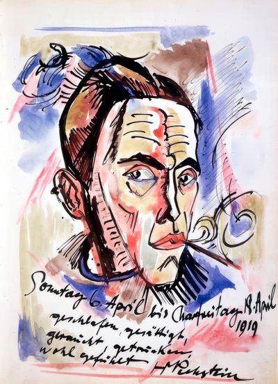 autoportrait - Max Pechstein