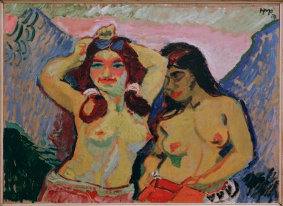 Deux filles - Max Pechstein