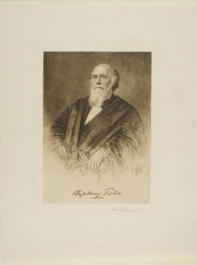 Portrait du juge Stephen Field - Max Rosenthal