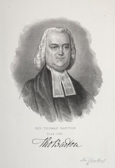 Rév. Thomas Barton - Max Rosenthal