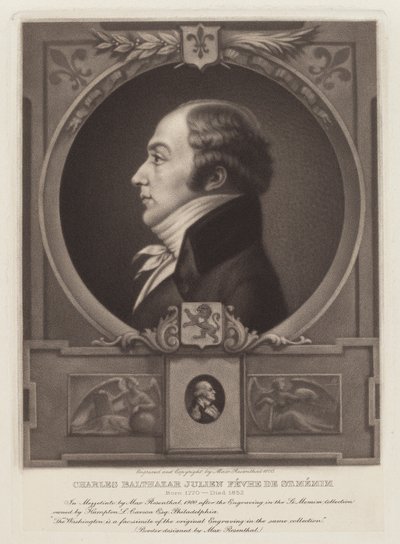 Charles Balthazar Julien Févret de Saint-Mémin - Max Rosenthal, after Charles B. J. Févret de Saint Mémin