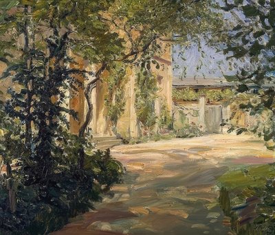 Maison de campagne à Godramstein - Max Slevogt