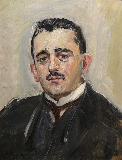 Portrait de Bruno Cassirer - Max Slevogt
