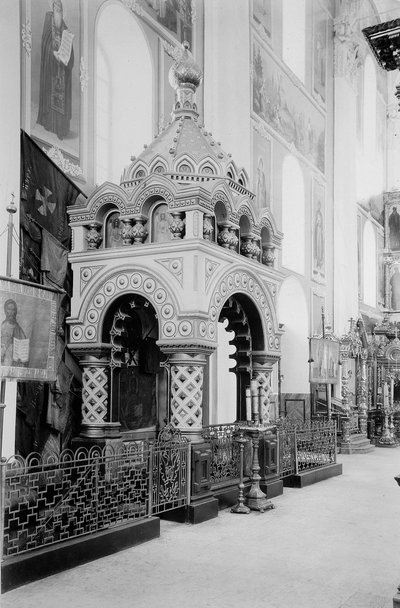 Tombe de Minin dans la cathédrale du Sauveur au Kremlin de Nijni Novgorod, Russie, 1896 - Maxim Dmitriev