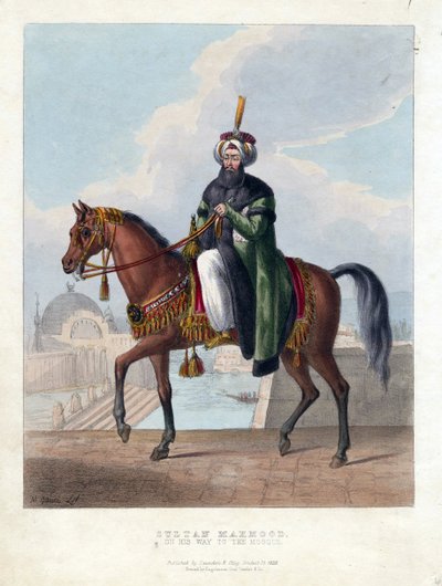 Portrait de Mahmoud II, Sultan de l