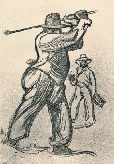Le Joueur de Golf - Maxime Pierre Jules Dethomas