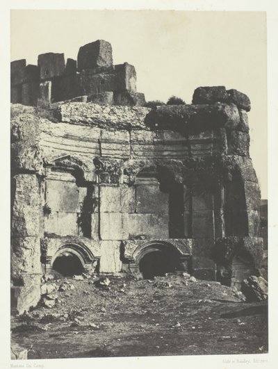 Baalbeck Héliopolis, Hémicycle de l