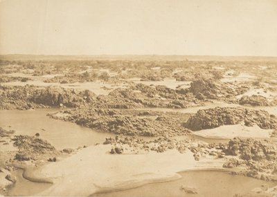 Batu-el-Hadjar. Vue prise à la Seconde Cataracte, mars 1850 - Maxime Du Camp