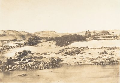 Entrée de la première cataracte près d