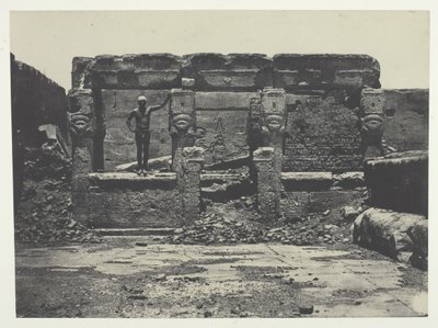 Grand Temple de Dendérah Teutyres, Haute-Égypte - Maxime Du Camp