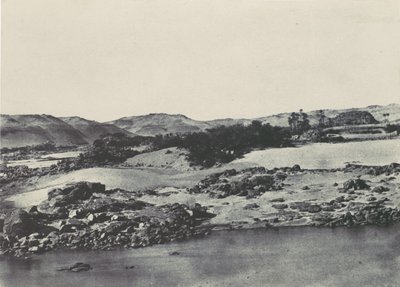 Haute-Égypte. Entrée de la Première Cataracte - Maxime Du Camp