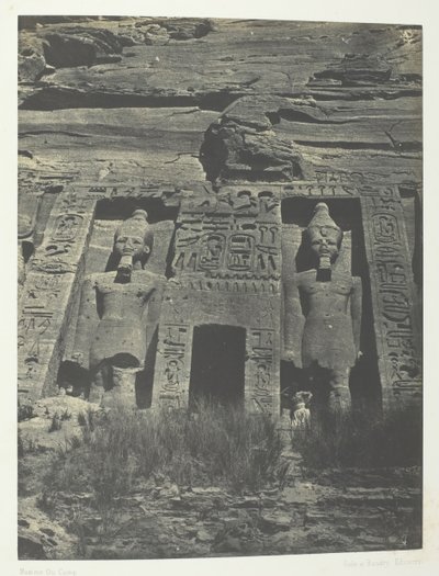 Ibsamboul, entrée du spéos d