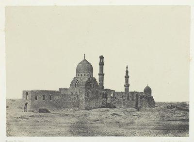 Mosquée et tombeau des Ayyoubides, Le Caire, 1849-51, imprimé en 1852 - Maxime Du Camp