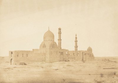 Mosquée et Tombeau des Ayoubites, au Caire, décembre 1849-janvier 1850 - Maxime Du Camp
