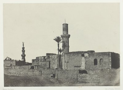 Mosquée près de Bab-el-Saïda, Le Caire - Maxime Du Camp
