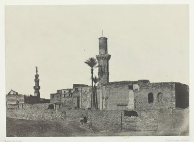 Mosquée près de Bab-el-Saïda, Le Caire, 1849-51, imprimé en 1852 - Maxime Du Camp
