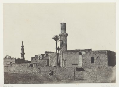 Mosquée près de Bab-el-Saïda, Le Caire - Maxime Du Camp