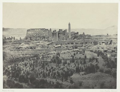 Palais de Karkak, Vue générale des ruines, prise à l
