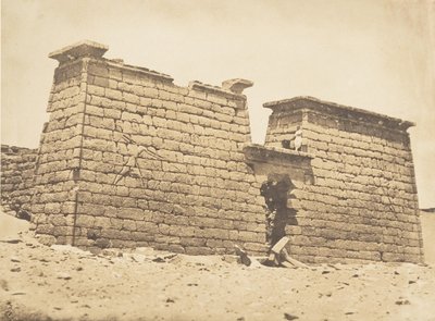 Pylônes du Temple de Sébona - Maxime Du Camp